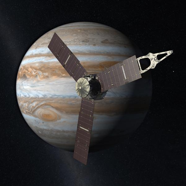NASA Jupiter Probe Fine-Tunes Path to Giant Planet